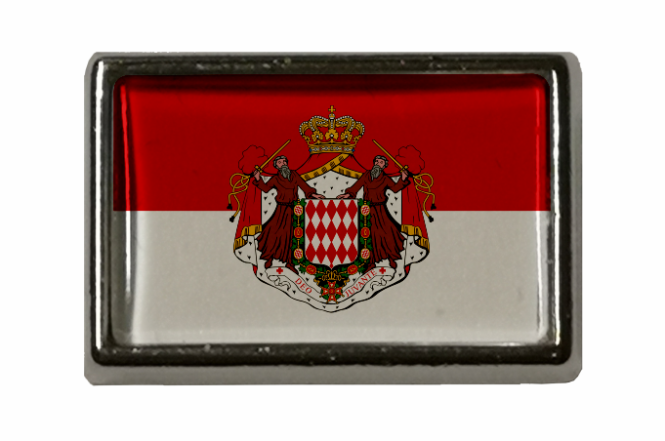 Pin Monaco mit Wappen 