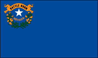 Miniflag Nevada 10 x 15 cm 
