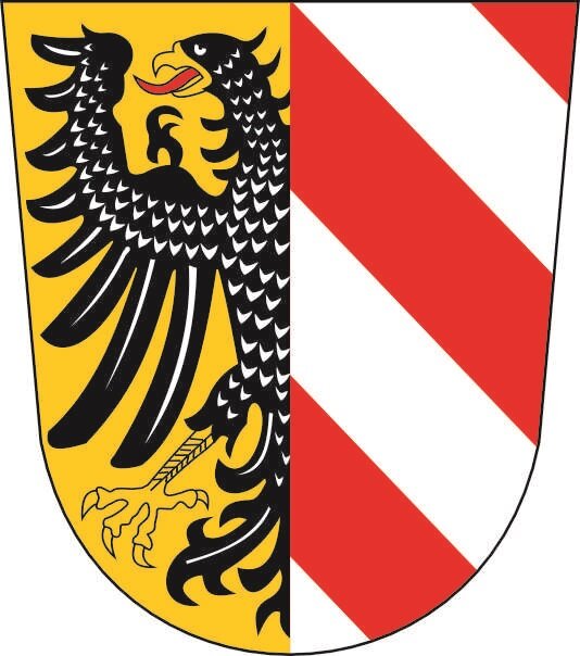 Aufkleber Nürnberg Wappen 