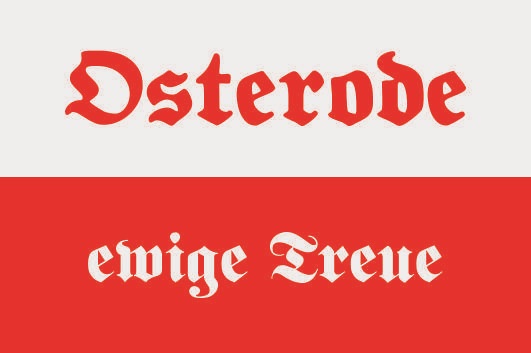 Flagge Osterode ewige Treue 