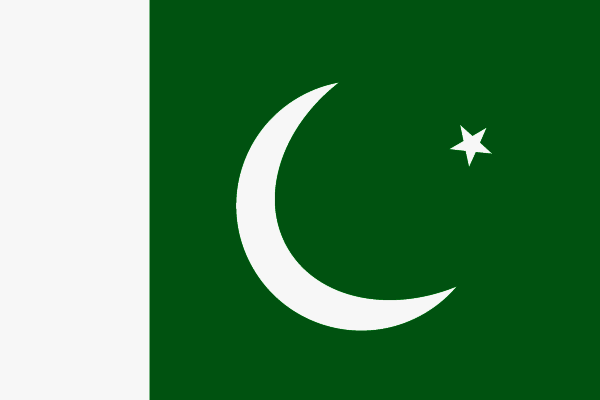 Aufkleber Pakistan 