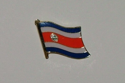 Pin Costa Rica 20 x 17 mm 