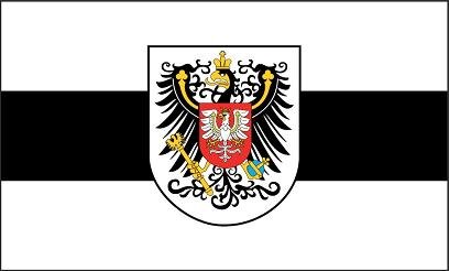 Fahne Flagge Posen mit Wappen 90 x 150 cm