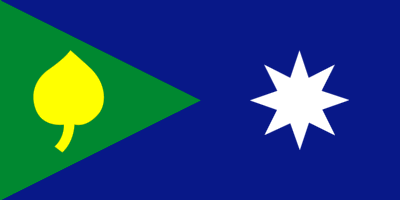 Flagge Saibai Insel 
