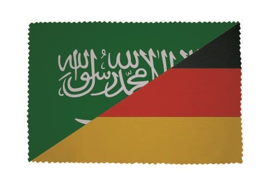 Glasreinigungstuch  Saudi Arabien-Deutschland 