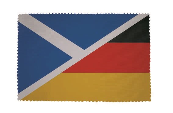 Glasreinigungstuch  Schottland-Deutschland 