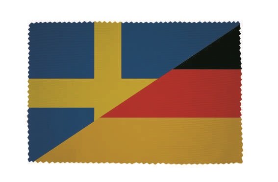 Glasreinigungstuch  Schweden-Deutschland 