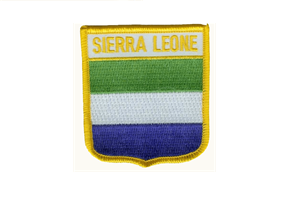 Wappenaufnäher Sierra Leone 