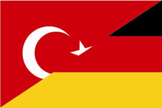 Aufkleber Türkei-Deutschland 