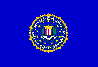 Aufkleber FBI 