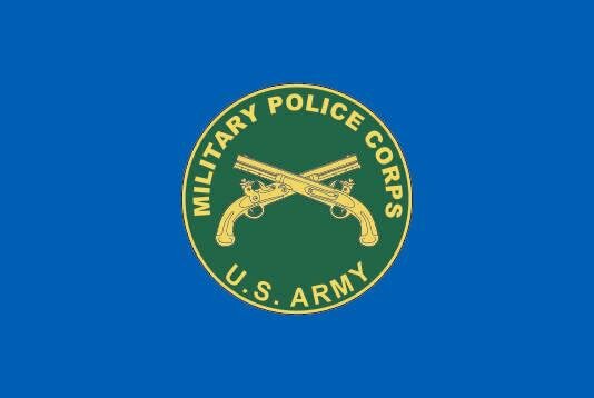 Flagge US Military Police 