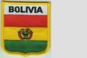 Wappenaufnäher Bolivien Bolivia 