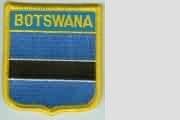 Wappenaufnäher Botswana 