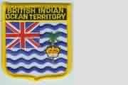 Wappenaufnäher British Territorium im Indischen Ozean 