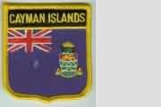Wappenaufnäher Cayman Inseln 
