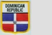 Wappenaufnäher Dominikanische Republik Dominican Republic 