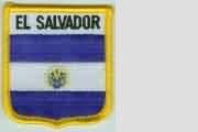 Wappenaufnäher El Salvador 