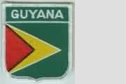 Wappenaufnäher Guyana 
