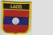 Wappenaufnäher Laos 