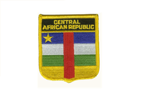 Wappenaufnäher Zentral Afrikanische Republik 