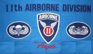 Fahne 11th Airborne 90 x 150 cm 