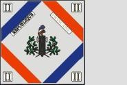 Fahne Standarte Frankreich 11. Halb-Brigade 150 x 150 cm 