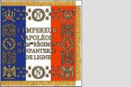 Fahne Standarte Frankreich 126. Linien-Infanterie-Regiment 80 x 80 cm 