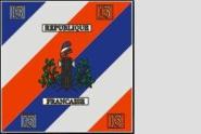 Fahne Standarte Frankreich 13. Halb-Brigade 150 x 150 cm 