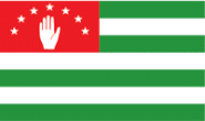Flagge Abkhasien ( Georgien ) 