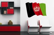 Wandtattoo Wehende Flagge Afghanistan 