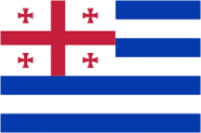 Flagge Ajara ( Georgien ) 