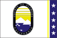 Flagge Alameda Country ( Kalofornien ) 