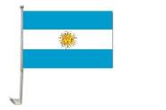 Autoflagge Argentinien 30 x 40 cm 
