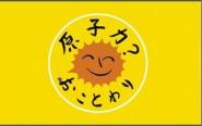 Fahne Atomkraft - Nein Danke! japanisch 90 x 150 cm 