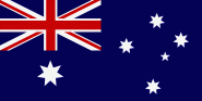 Fahne Australien 30 x 45 cm 