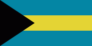 Fahne Bahamas 30 x 45 cm 