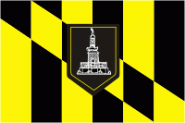 Fahne Baltimore 90 x 150 cm 