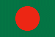 Miniflag Bangladesh 10 x 15 cm 