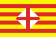 Fahne Barcelona Provinz 90 x 150 cm 