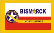 Fahne Bismarck City (North Dakota) 90 x 150 cm 