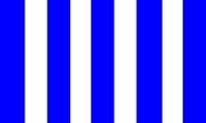 Fahne Blau-Weiß gestreift 90 x 150 cm 