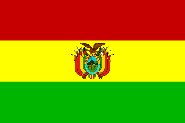 Fahne Bolivien Wappen 60 x 90 cm 
