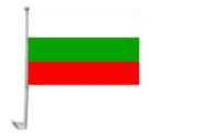 Autoflagge Bulgarien 30 x 40 cm 