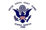 Fahne US Coast Guard 90 x 150 cm 