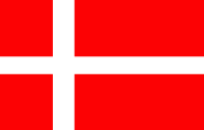 Fahne Dänemark 30 x 45 cm 