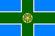 Fahne Derbyshire 90 x 150 cm 