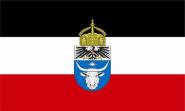 Fahne Deutsch Südwestafrika mit Krone 90 x 150 cm 