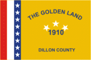 Flagge Dillon Country ( South Carolina ) 