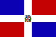 Fahne Dominikanische Republik 90 x 150 cm 