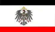 Miniflag Kaiserreich mit Adler 10 x 15 cm 